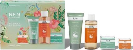 Ren Clean Skincare Celebrate Your Skin Set Limited Edition Gift Christmas 170ml - im Wert von £56 (Haarpflege set)
