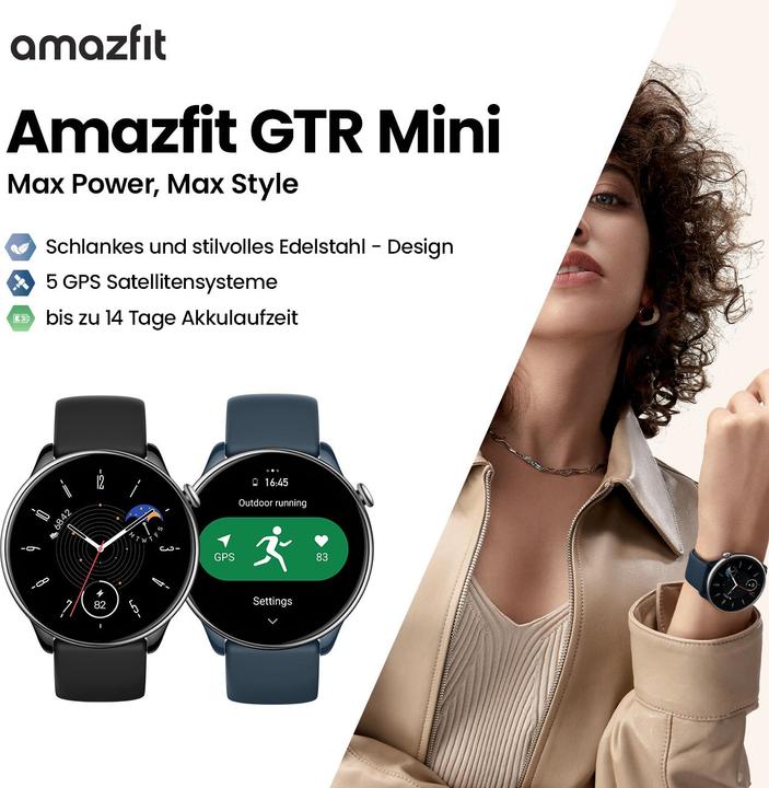 Actual product image Amazfit GTR Mini (42 mm)