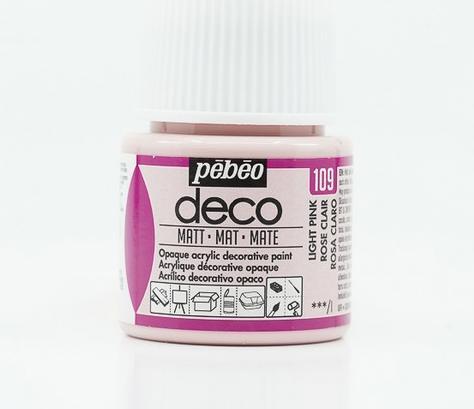 Immagine prodotto Pebeo Deco Colore acrilica opaco (rosa chiaro, 45 ml)