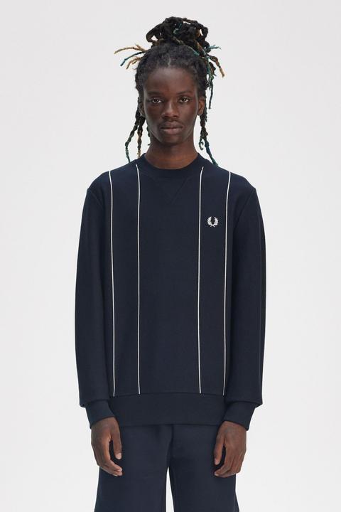 Immagine prodotto Fred Perry Felpa a righe sottili (XL)
