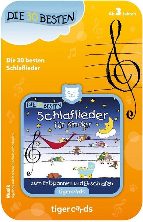 Produktbild Tigermedia Tigercard- Die 30 besten Schlaflieder (Deutsch)