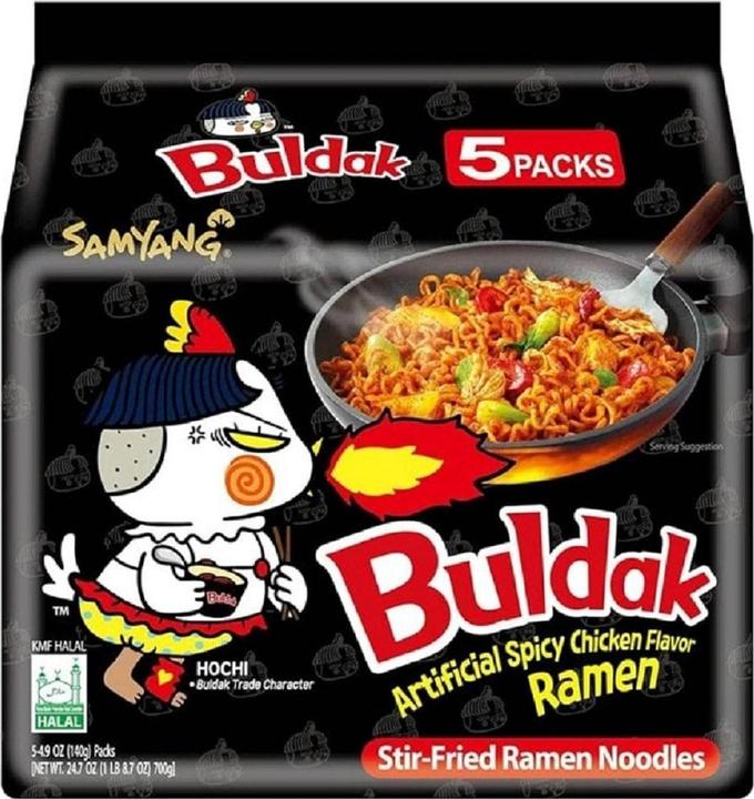 Actual product image Samyang Buldak Buldak Hot Chicken (700 g)