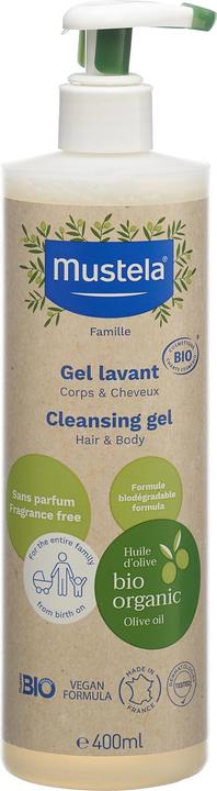 Image du produit Mustela gel lavant bio gel