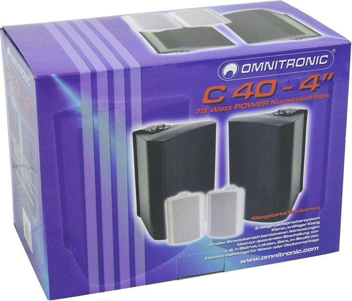 Immagine prodotto Omnitronic C-40 (Passivo, 1x 35 W)