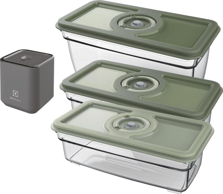 Electrolux Create 3 Vakuum Fresh Kit+ (Vakumierer & Lebensmittelbehälter)