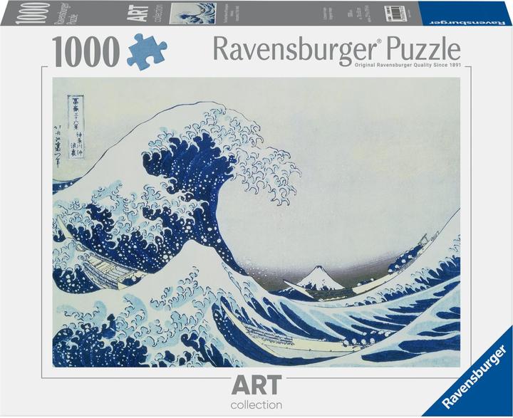 Immagine prodotto Ravensburger Puzzle da 1000 Pezzi - Art Collection: The Great Wave of Kanagawa (1000 pezzi)