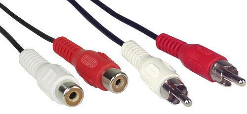 Image du produit InLine Extension Cinch (10 m, RCA)