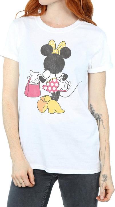 Immagine prodotto Disney Minnie Mouse Back Pose Maglietta Ampia Donna (3XL)