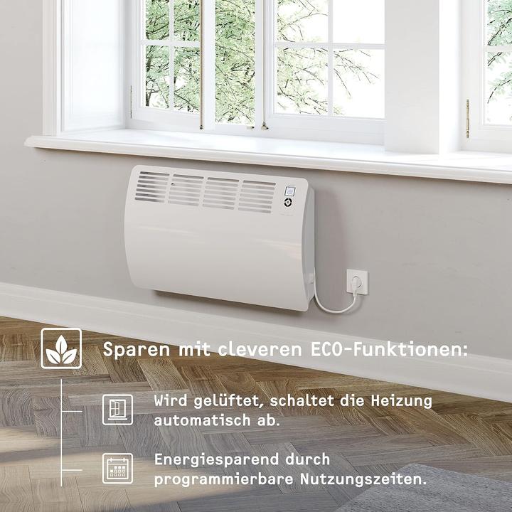 Produktbild Stiebel Eltron CON 20 Premium, 2,0 kW Wandkonvektor für ca. 25 m², VDE geprüft (2000 W)