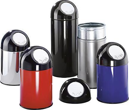 Actual product image kaiserkraft Waste bin PUSH (40 l)