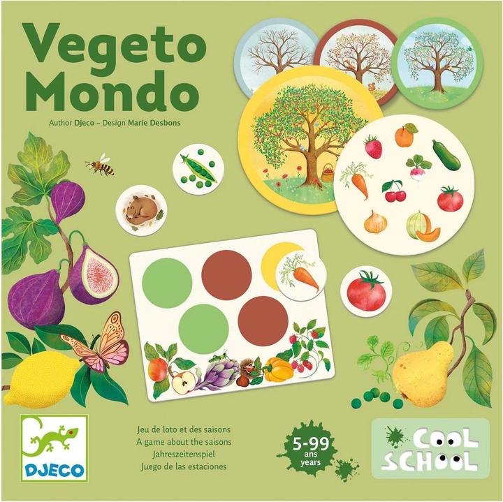 Actual product image Djeco Žaidimas - Šaunioji mokykla - Vegeto Mondo