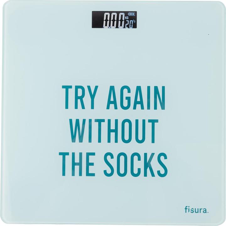 Actual product image Fisura Waage Try again without the socks (180 kg)