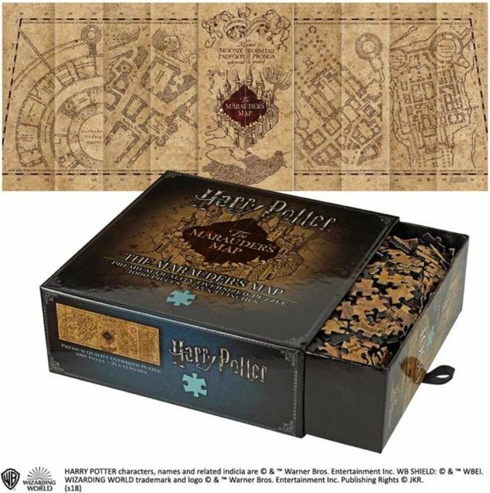 Produktbild Noble Collection Harry Potter: The Marauder's Map (1000 Teile)