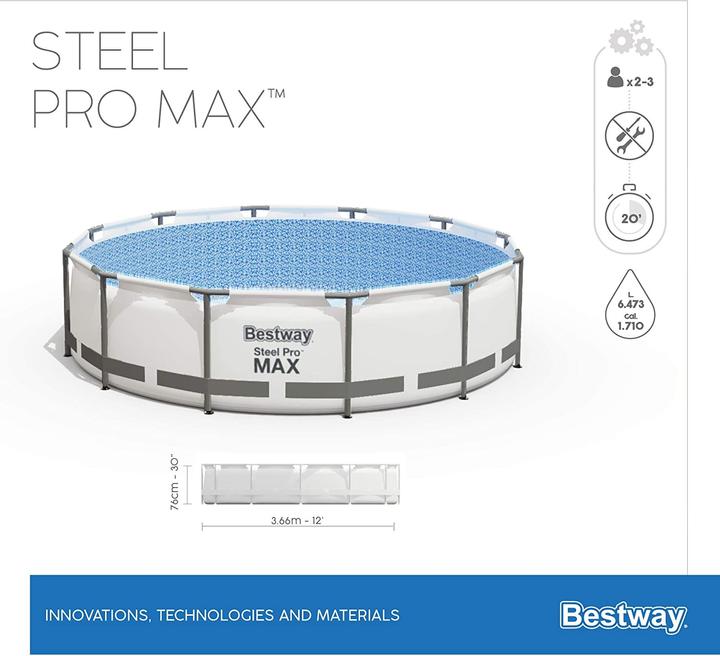 Immagine prodotto Bestway Foimina (Ø 366 x 76 cm)