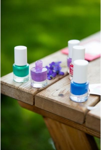 Actual product image Namaki Kindernagellack - Electric blue (Electric Blue, Colour paint)