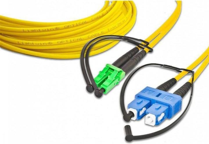 Image du produit Lightwin Câble de raccordement duplex LWL (CAT6, 2 m)