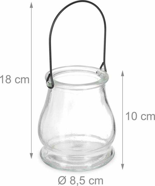 Actual product image Relaxdays 8x garden torch