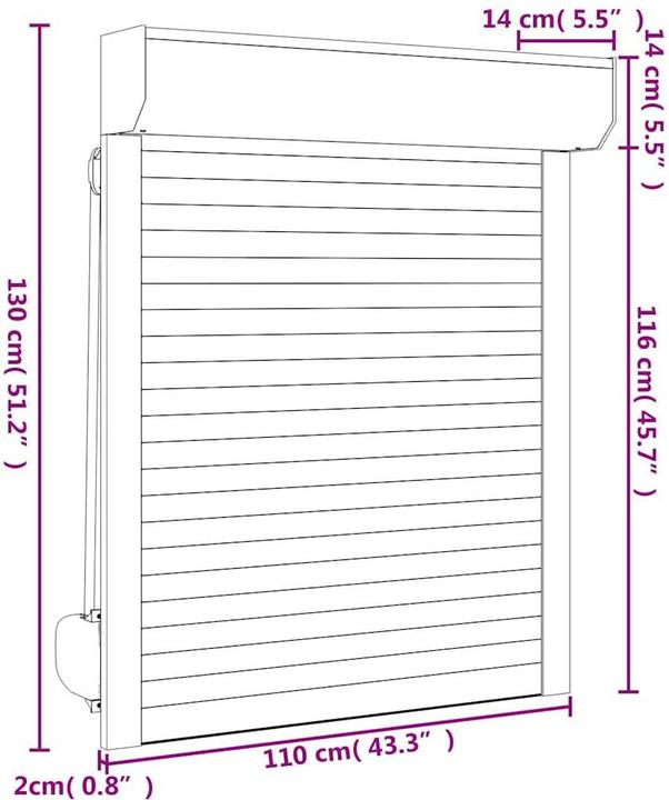 Image du produit VidaXL Helin (110 x 130 cm)