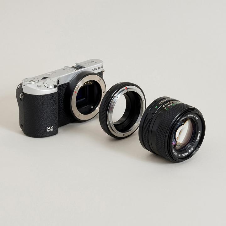 Actual product image Urth Lens Mount Adapter: Compatible with Canon FD Lens to Samsung NX Camera Body