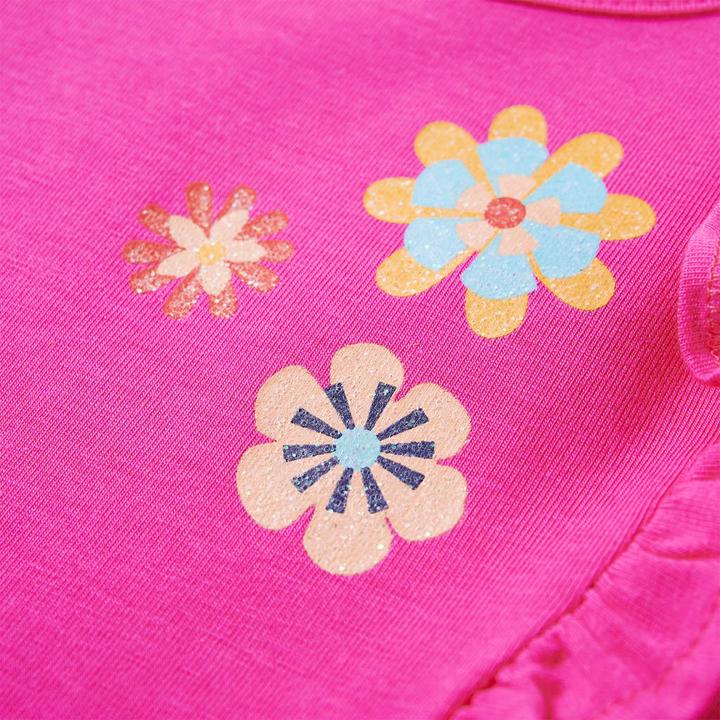 Immagine prodotto VidaXL Camicia da bambino a maniche lunghe rosa scuro 128,Materiale: 95% cotone (128)