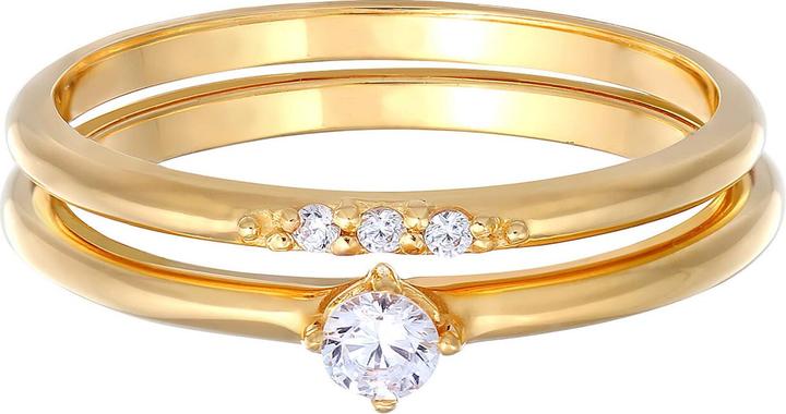 Image du produit Elli Bague en cristal (54, Argent 925)