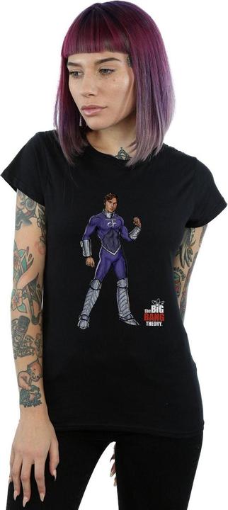 Actual product image Dam Womens/Ladies Raj Superhero Cotton T-Shirt (M)