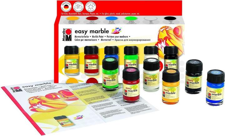 Produktbild Marabu Easy Marble (Mehrfarbig, 90 ml)