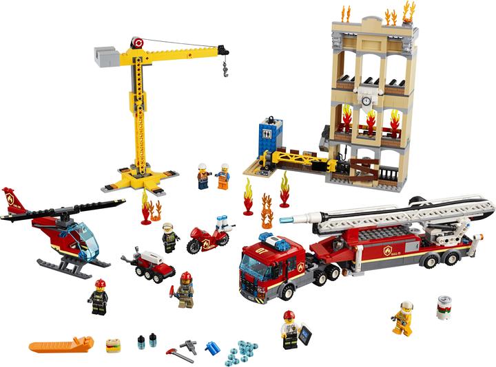 Image du produit LEGO Les pompiers du centre-ville (60216, LEGO City)