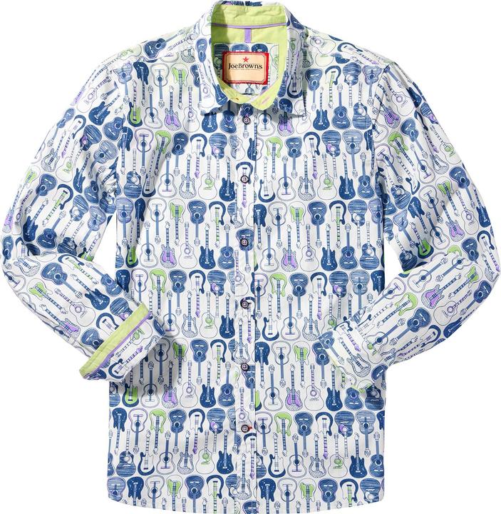 Produktbild Joe Browns Sketchy Guitar Print Long Sleeve Shirt (XXL)
