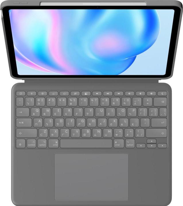 Produktbild Logitech Combo Touch Case (CH, iPad Air 13 2024 (M2), iPad Air 13 2025)