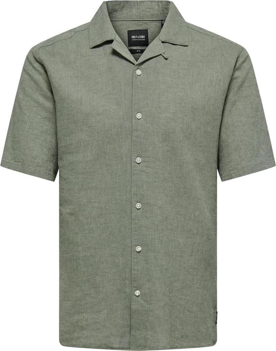 Only & Sons Einfarbiges Kurzarmhemd