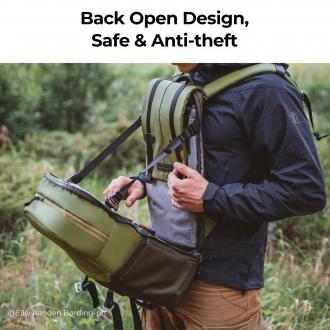 Actual product image K&F Concept Concept Beta Backpack 20l Photo Backpack - Green (Camera shoulder bag, 20 l)