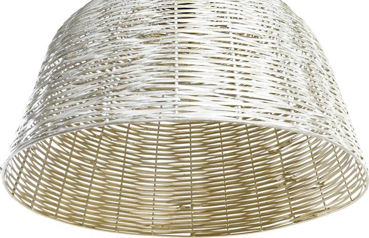 Produktbild DKD Home Decor Deckenlampe Golden Weiss Eisen 50 W (51 x 51 x 38 cm) (E27)