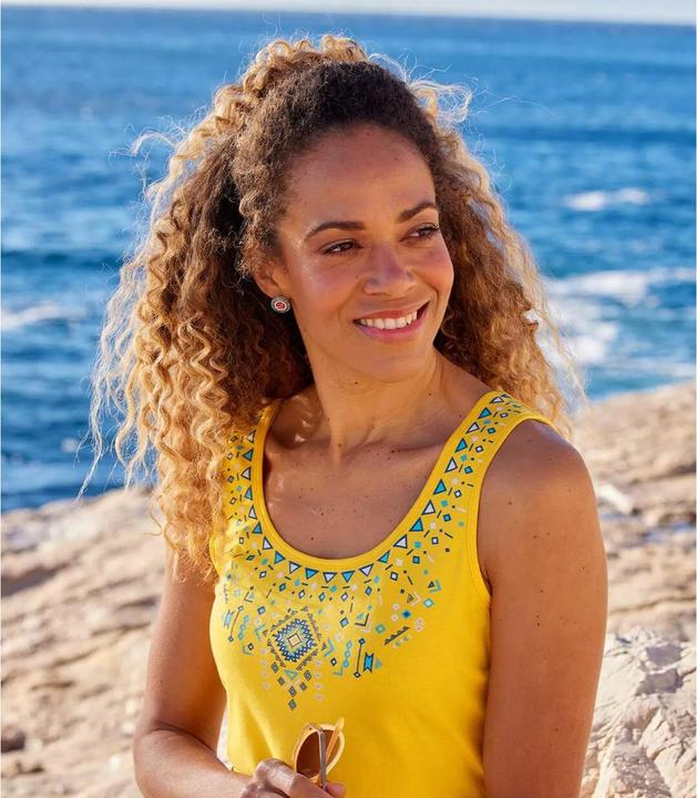 Actual product image Atlas For Women Womens/Ladies Vest Top (Pack of 2) (38, 39, 40)