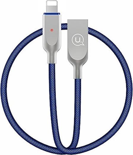 Actual product image Usams Cable USB USB-A - Lightning 1.9 m Blue (IPYSUSB202) (1.90 m, USB 3.0)
