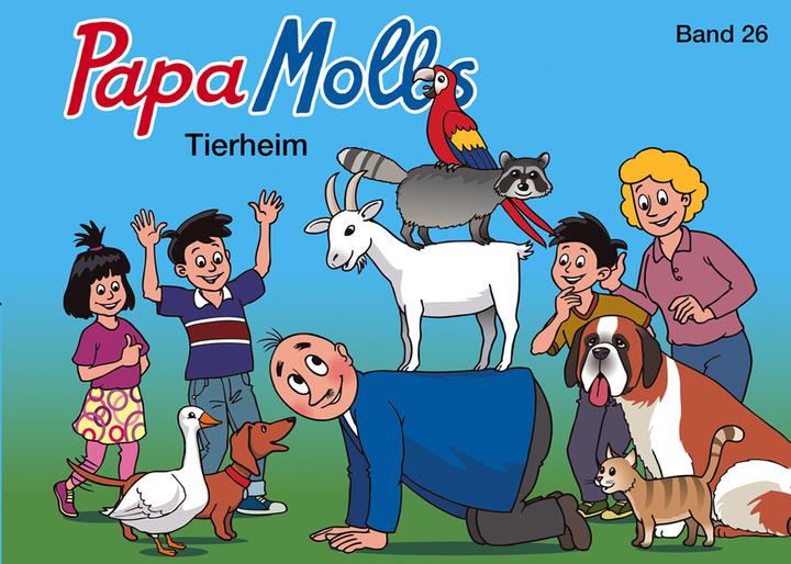Image du produit Globi Papa Moll Tierheim, Band 26 (Allemand, Jürg Lendenmann, Rolf Meier, 2013)