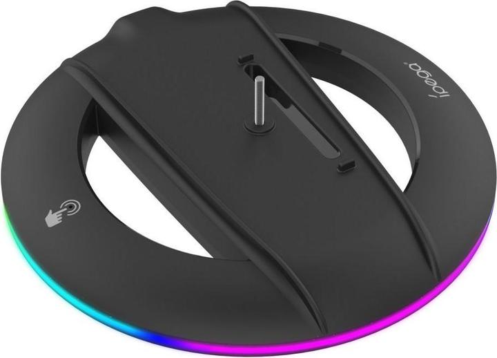 Produktbild - iPega P5S025S Vertical Stand with RGB for PS5 Slim Black (PS5)