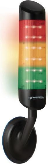 Actual product image Werma CleanSIGN tower beacon 24Vdc RYG