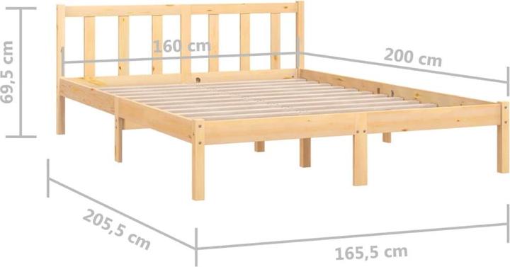 Produktbild VidaXL Tiziana (160 x 200 cm)