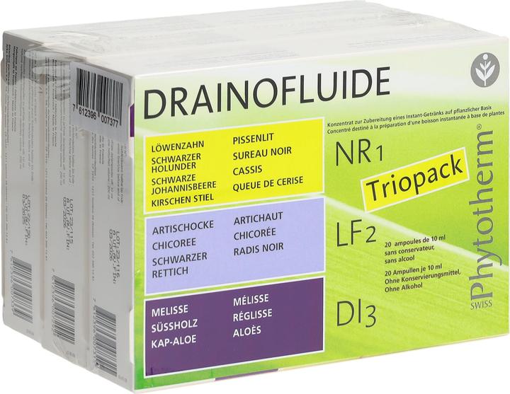 Immagine prodotto Drainofluid Drenaggio dei fluidi (3 Pezzo/i, Liquido, 1095 g)