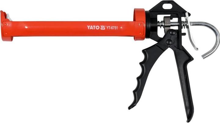 Actual product image Yato Cartridge gun 225 mm 310 ml YT-6751, Rojo, Negro
