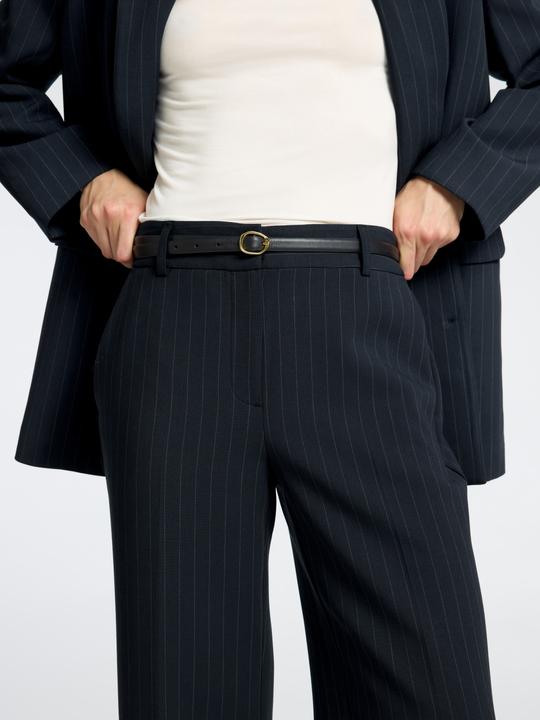 Immagine prodotto Selected Femme Pantaloni gessati a gamba larga (46)