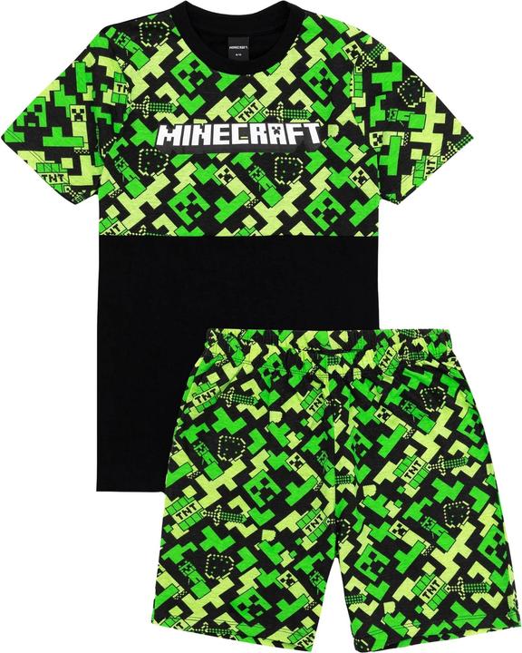Produktbild Minecraft Schlafanzug mit Shorts (146, 152)