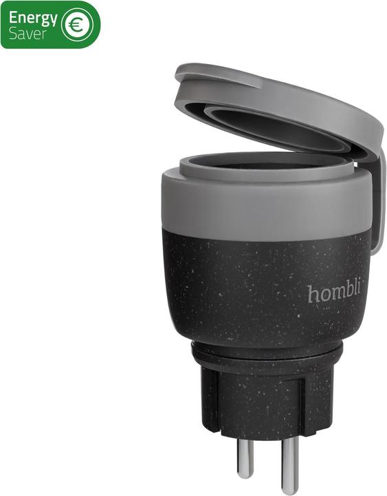 Image du produit Hombli Prise Smart Outdoor UE V2, noire