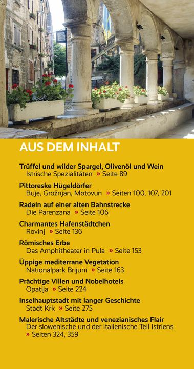 Produktbild Reiseführer Istrien und Kvarner Bucht (Deutsch, Matthias Jacob, 2025)