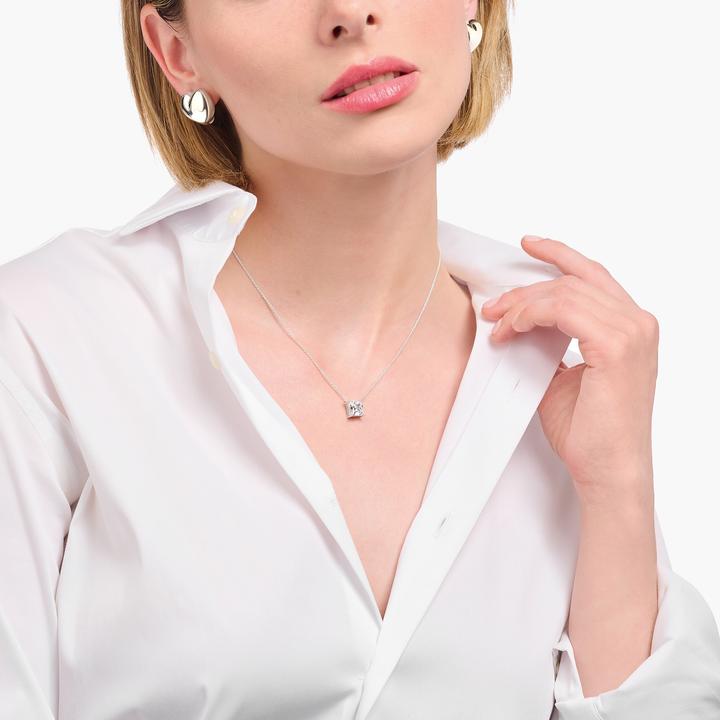 Produktbild Thomas Sabo Kette mit Stein-Anhänger (925 Sterlingsilber, 40 - 45 cm)