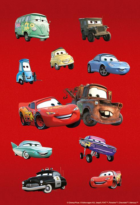 Actual product image Panini Pixar Cars