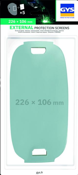Immagine prodotto Toolit PROMAX 9-13 045781 Lenti di ricambio per casco da saldatore (Cuscinetti di ricambio per le protezioni acustiche)
