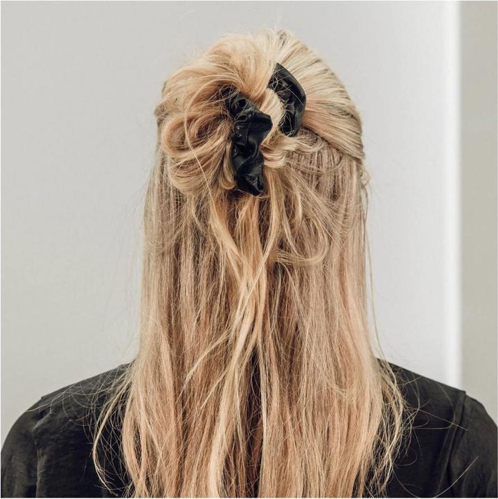 Immagine prodotto Corinne Mondo - Schrunchie in pelle nera