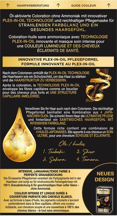 Produktbild Syoss Oleo Intense (4-50 Kühles Naturbraun)